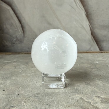 Selenit, klot 3,5-4 cm