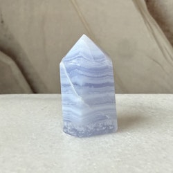 Blå Bandagat / Blue Lace Agate, torn (B)