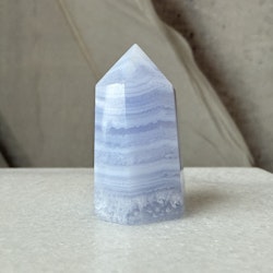 Blå Bandagat / Blue Lace Agate, torn (B)