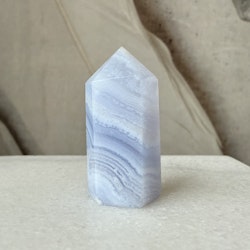 Blå Bandagat/Blue Lace Agate, torn (C)