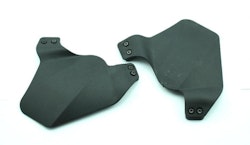 Set of side covers for the FAST type helmets- black