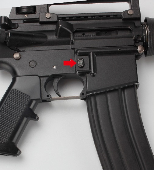 Colt M4 Miniatyrmodell skala 1:2