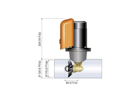 Baugpropell KIT, BTQ 110-25 - Quick