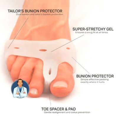 Hallux valgus (2 stk.)