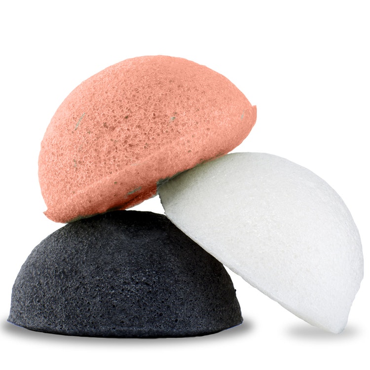 Konjac sponge (3 stk.)