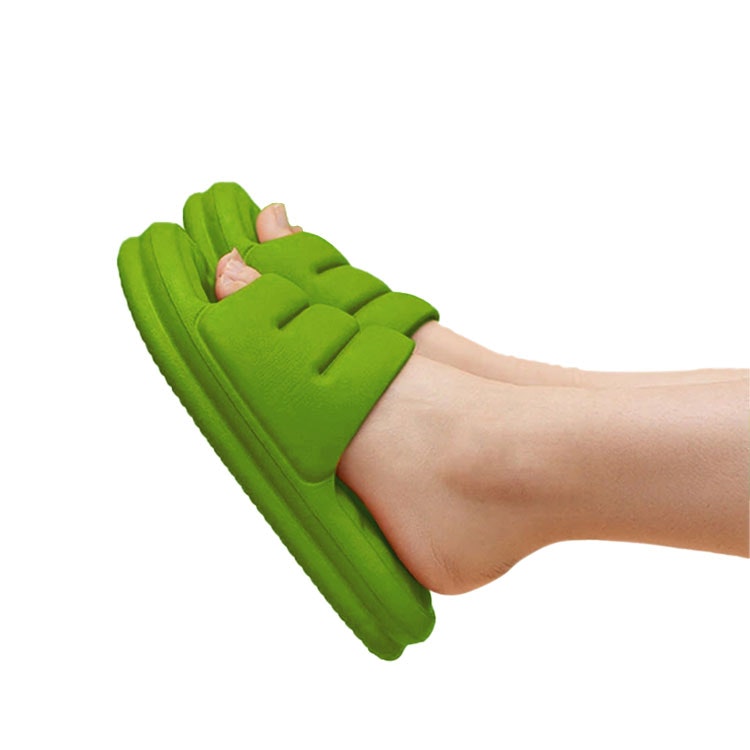 Komfortable sandaler (grøn) - Stødabsorberende & bløde | Pris 199 kr. -  Fodplejebutikken