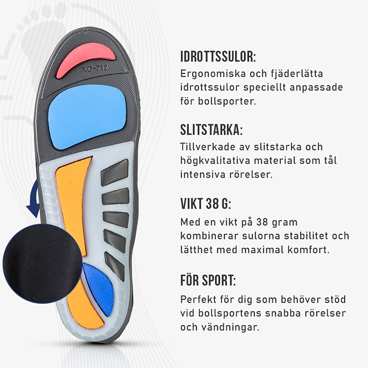 Skosåler til padel