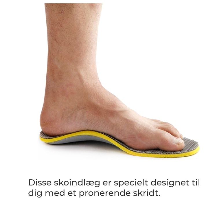 Skoindlæg basic pronation