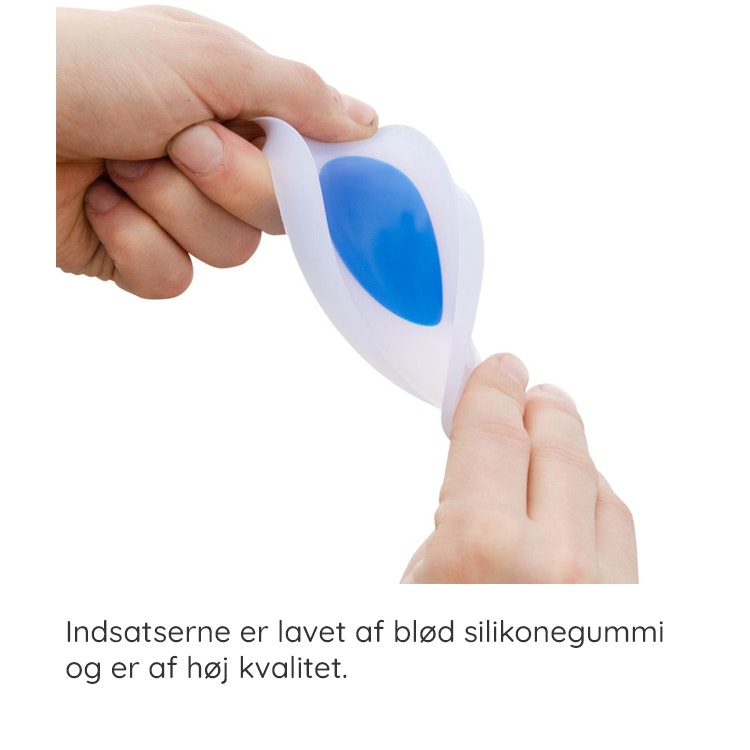 Hælpuder gel (2 stk.)