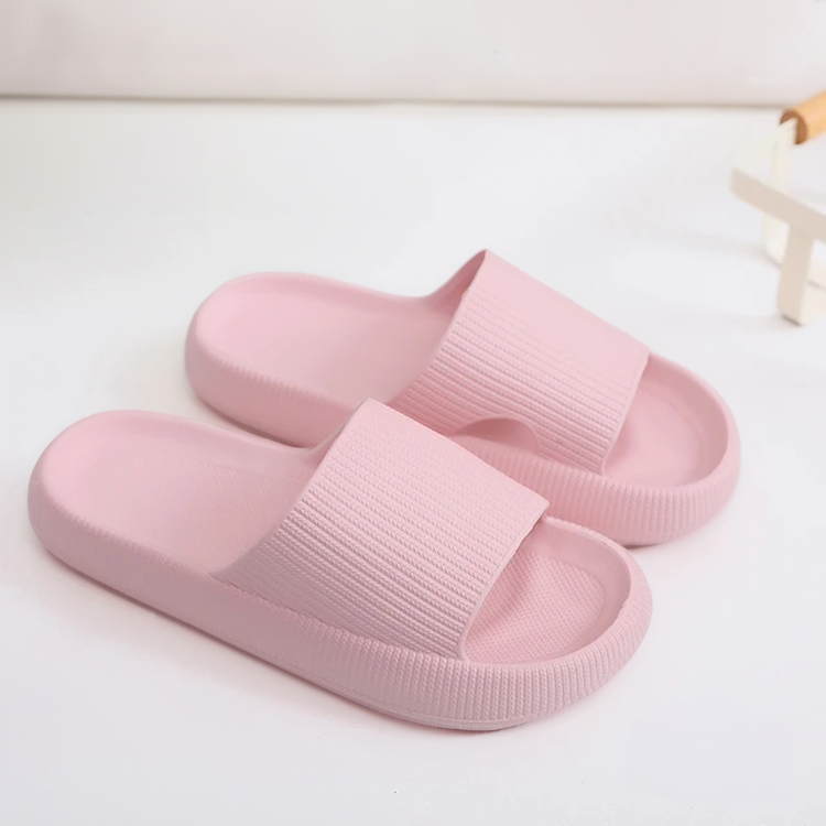 Bløde tøfler (rosa)