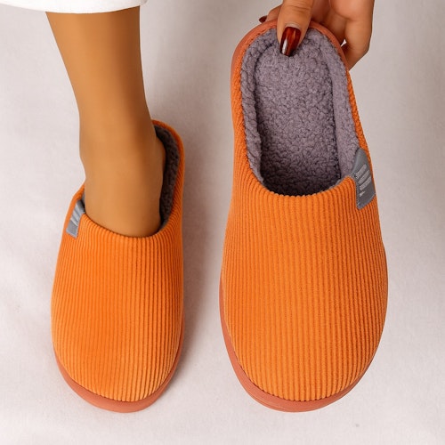 Varme hjemmesko (orange)