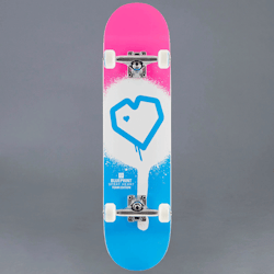 BluePrint Pink & White 7.75 Komplett Skateboard