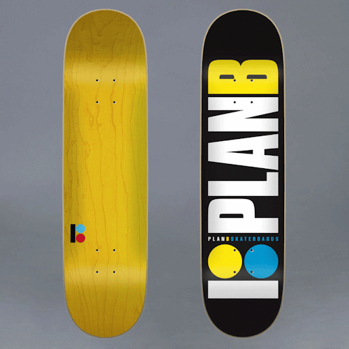 Plan B OG Neon Skateboard Deck 7.75"