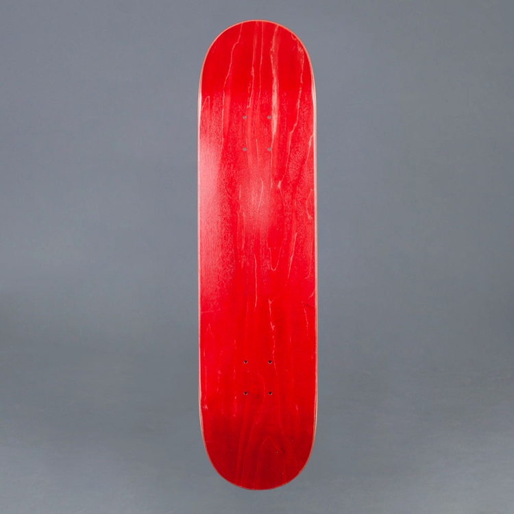 NB Skateboard Deck RED 8"