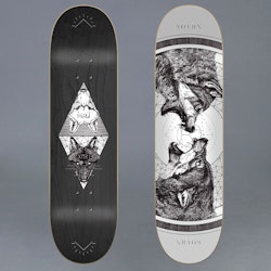 Sovrn Geri & Freki Skateboard Deck 8.0"