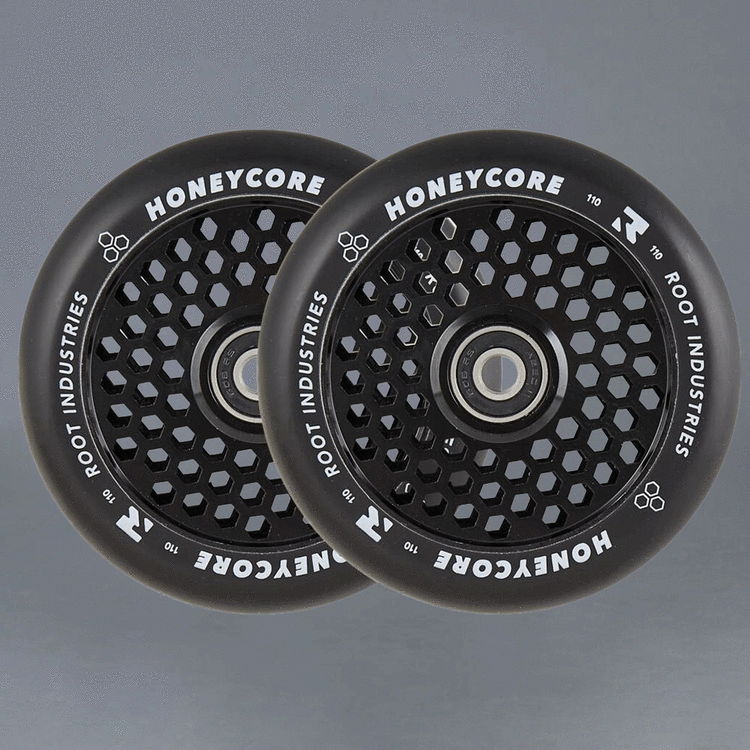Root Air Honeycore 110mm Black 2-pack Sparkcykel hjul
