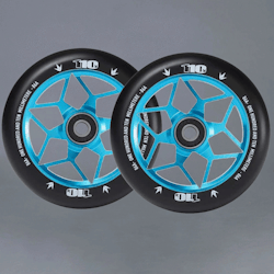 Blunt Diamond 110mm 2-pack Teal Kickbike hjul