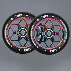 Blunt Diamond 110mm 2-pack Neochrome Kickbike hjul