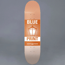 BluePrint Pachinko Orange Skateboard Deck 8.25"