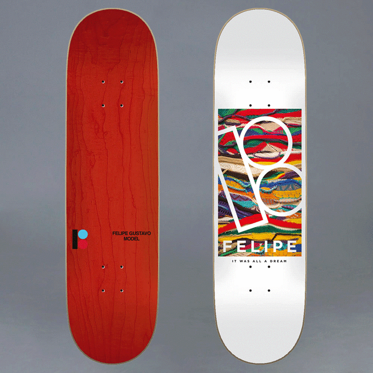 Plan B Felipe Koogie Skateboard Deck 8"