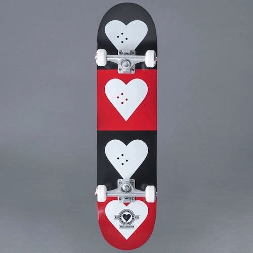Heart Supply Quad Komplett Skateboard 7.75"