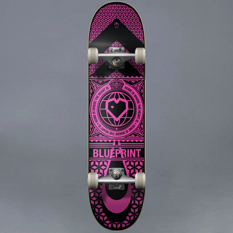 Blueprint Home Heart Komplett Skateboard 7.75"