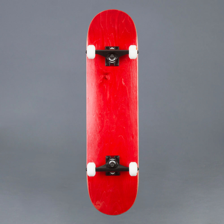 NB Skateboard Komplett Red 7.75"