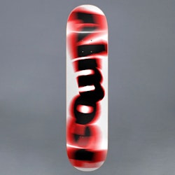 Almost Spin Blur Red Skateboard Deck 7.75"