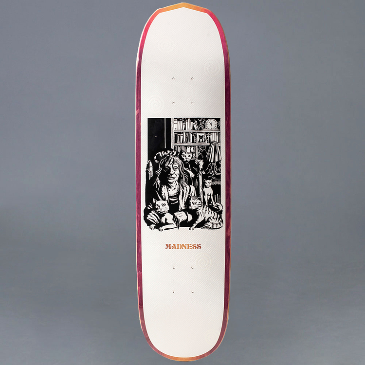 Madness Desiree Purple / Orange Skateboard Deck 8.375"