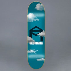 Sk8Mafia House Logo Clouds Skateboard Deck 8"