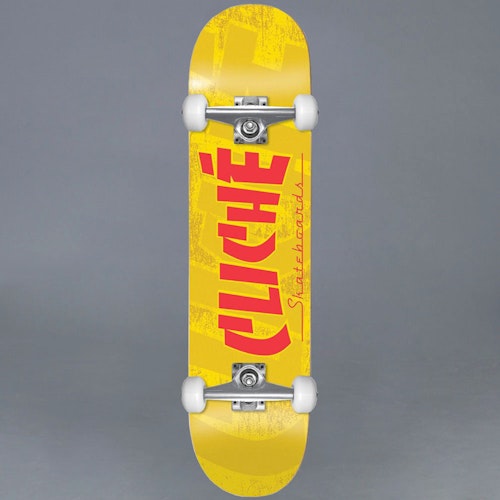 Cliché Banco Yellow Komplett Skateboard 7.5"