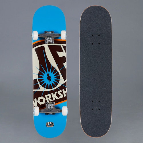 Alien Workshop OG Logo Blue Komplett Skateboard 8"