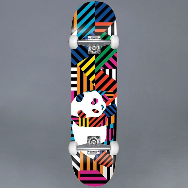 Enjoi Panda Stripes Resin Komplett Skateboard 7.75"
