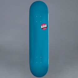Rad Logo Teal Skateboard Deck 8.0"
