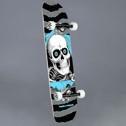 Powell Peralta Ripper 7.75" Silver Blue Komplett Skateboard