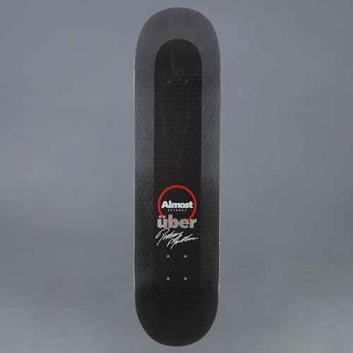 Almost Uber Black Mullen 8.25" Skateboard Deck