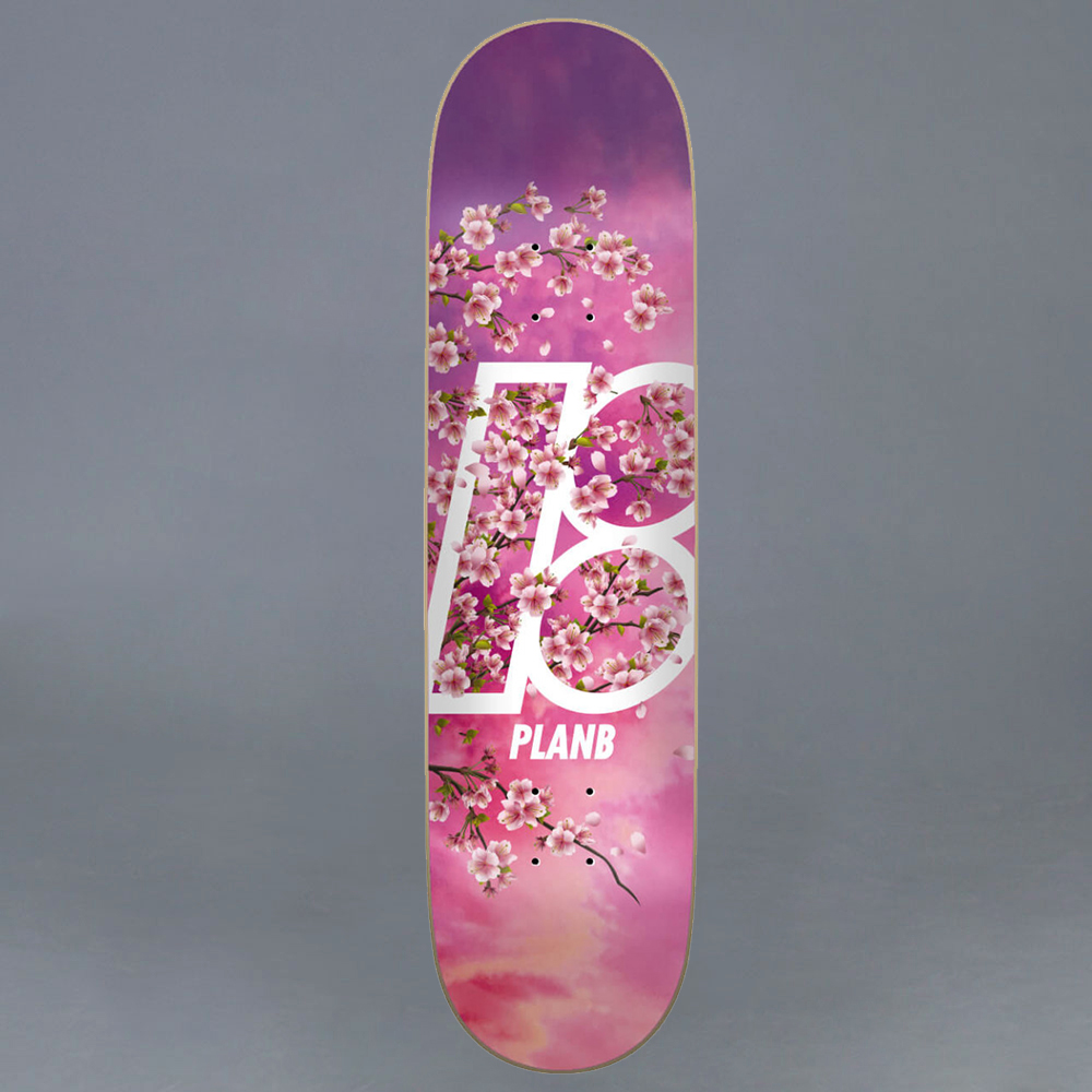 Plan B Cherry Blossom 8.0 Skateboard Deck