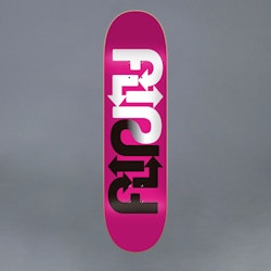 Flip Team Distortion Pink Skateboard Deck  8"