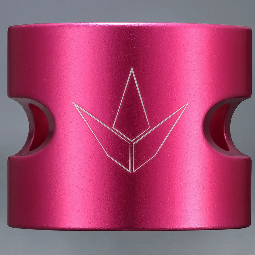Blunt Double Clamp Hot Pink