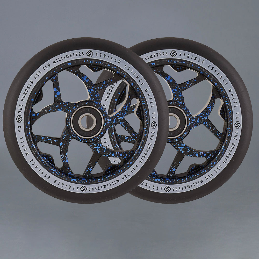 Striker Essence V3 Black / Blue Sparkcykel Hjul
