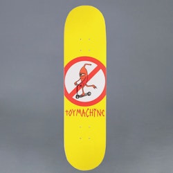 Toy Machine No Scooter Yellow 8.0 Skateboard Deck