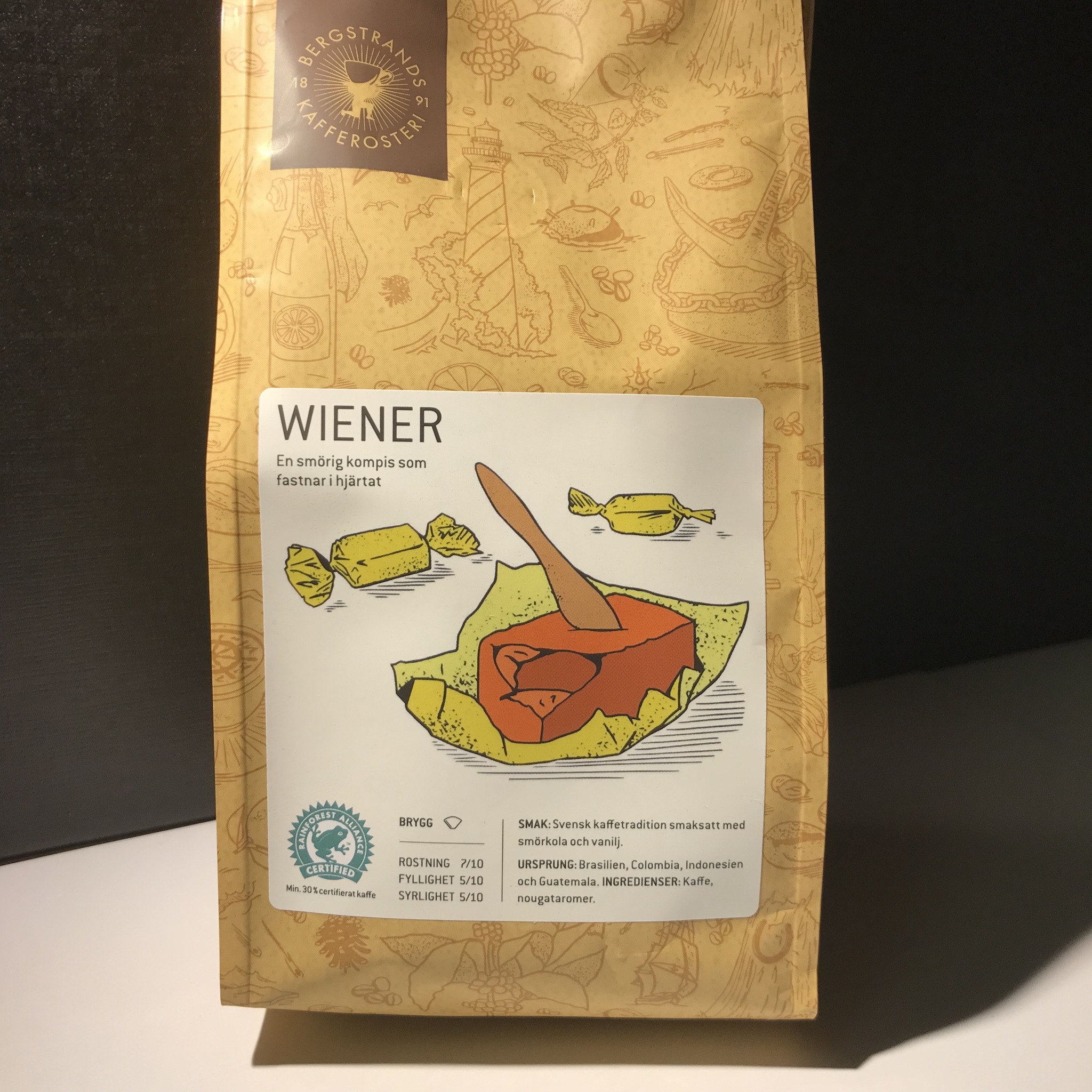Kaffe Wiener Bryggmalet 250 g