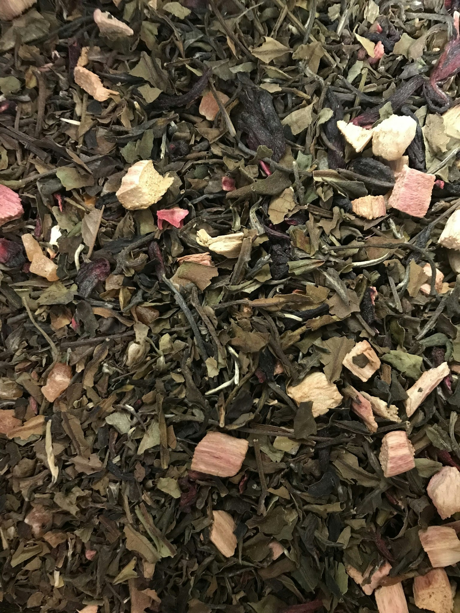 Vitt te Sparkling Rhubarb
