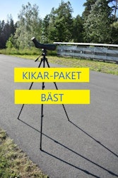 Tubkikarepaket "Vortex Viper HD 20-60x85 & MANFROTTO Stativkit Video MK190X3-2W 2-Vägs Aluminium"