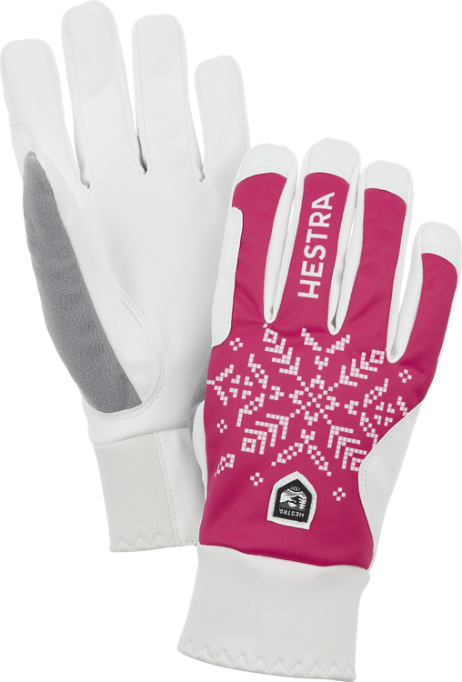 HESTRA WOMEN´S XC PRIMALOFT - 5 fingers Fuchia