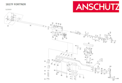 Socket head screw for bolt handle M5x16 för Fortner slutstycke