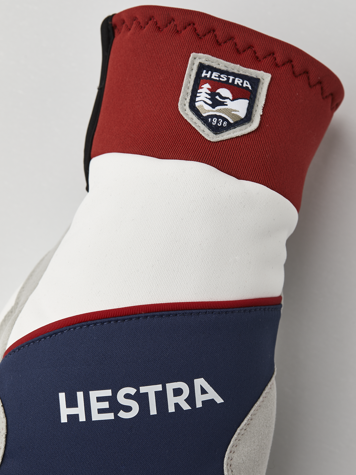 HESTRA - Comfort Tracker - Mitt. Marin & ivory