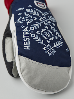 HESTRA Women´s XC Primaloft - Mitt. Dark navy print