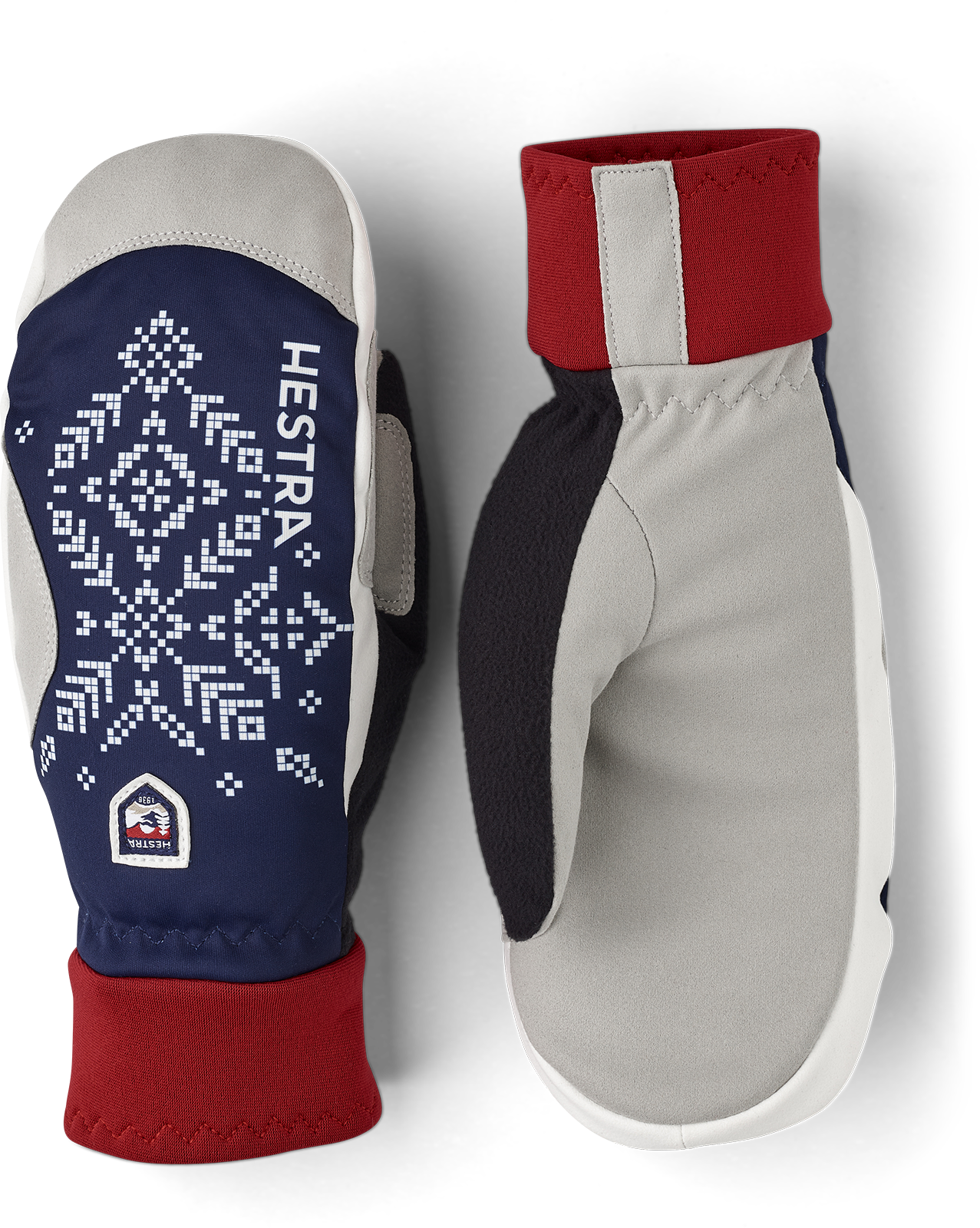 HESTRA Women´s XC Primaloft - Mitt. Dark navy print