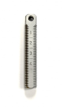 Aluminium stång gängad -  Anschutz Column aluminum 002114